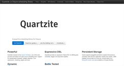 Desktop Screenshot of clojurequartz.info